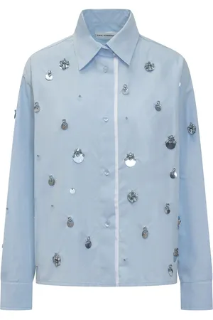 Des Phemmes Camicia con cristalli