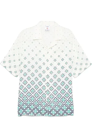 Casablanca Camicia con stampa monogramma