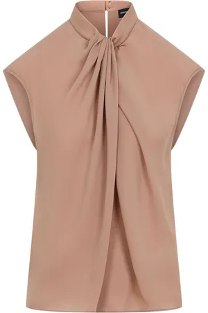 Giorgio Armani Blusa con arricciatura