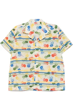 BODE Camicia Flower Stamp