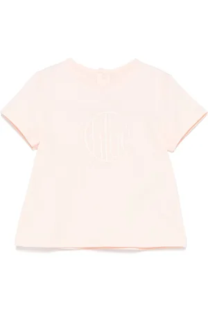 Chloé T-shirt con logo ricamato