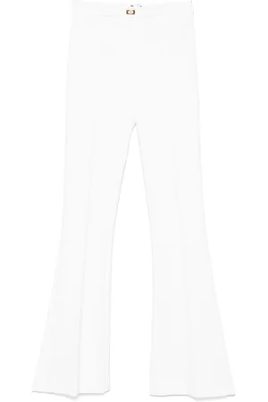 Elisabetta Franchi Pantaloni svasati in cr??pe