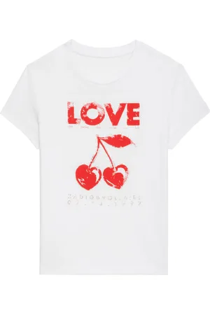 Zadig & Voltaire T-shirt Walk Concert Cherry Love