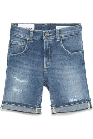 Dondup Shorts denim con applicazione