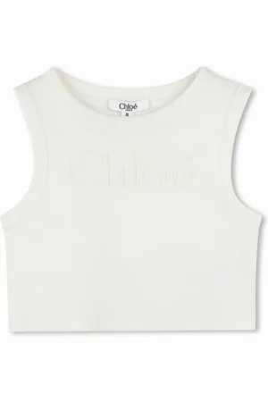 Chloé Top con ricamo