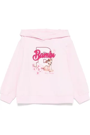 MONNALISA Felpa con cappuccio e stampa Bambi x Disney