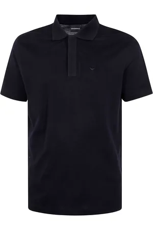 Emporio Armani Polo in cotone con ricamo