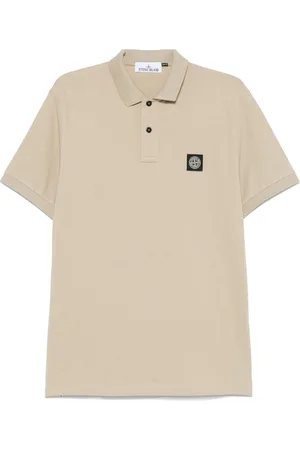 Stone Island Polo con motivo Compass