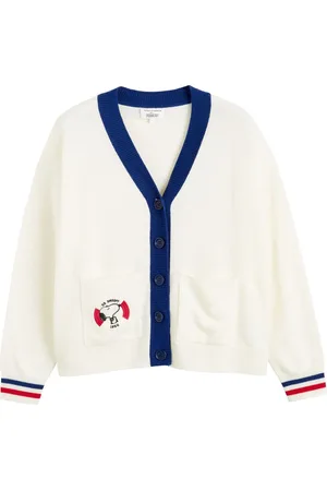 Chinti & Parker Cardigan con applicazione Snoopy x Peanuts
