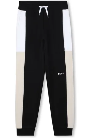 HUGO BOSS Pantaloni sportivi con design color-block