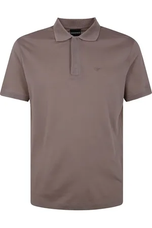 Emporio Armani Polo in cotone con ricamo