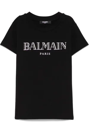 Balmain T-shirt con stampa logo