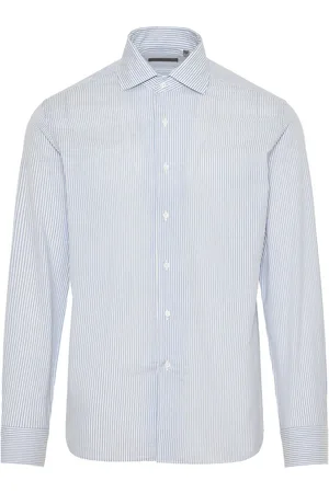 corneliani Camicia in popeline a righe