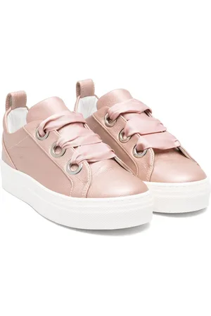 COLORICHIARI Sneakers con fiocco