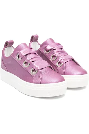 COLORICHIARI Sneakers con fiocco