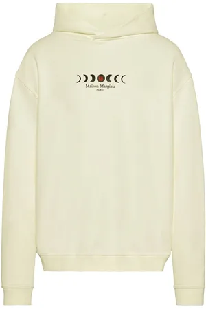 Maison Margiela Felpa con cappuccio e logo