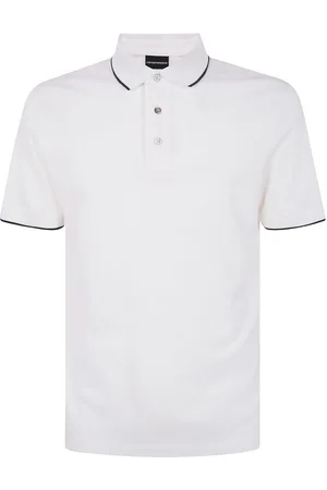 Emporio Armani Polo in cotone con ricamo