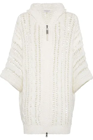 Brunello Cucinelli Cardigan in maglia a trecce