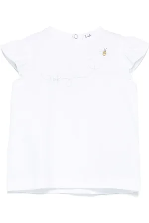 Il gufo T-shirt con logo ricamato