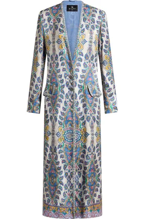 Etro Cappotto con stampa paisley