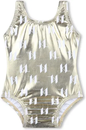 Karl Lagerfeld Costume da bagno con monogramma