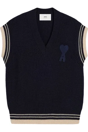 Ami Gilet Ami de Coeur in maglia