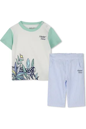 Kenzo Set pantaloni con applicazione
