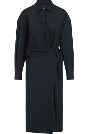 LEMAIRE Abito midi drappeggiato