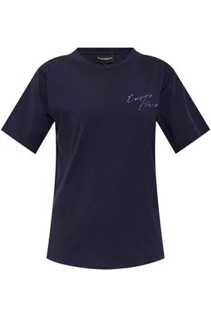 Emporio Armani T-shirt con logo ricamato