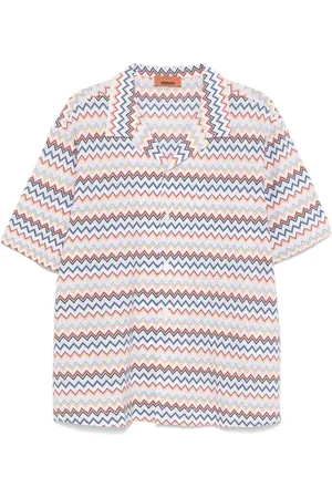 Missoni Camicia con motivo a zigzag