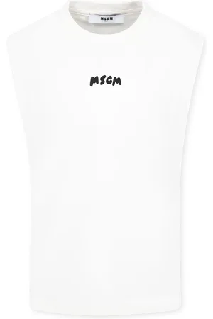Msgm Top con stampa logo