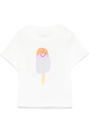 Stella McCartney T-shirt con stampa gelato