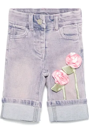 MONNALISA Jeans con applicazione