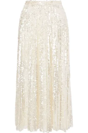 Serafini Gonna midi con paillettes