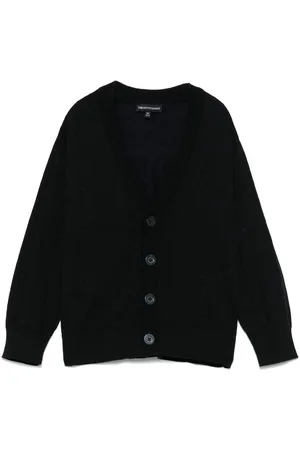 Emporio Armani Cardigan con effetto jacquard