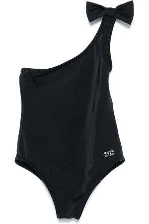 Elisabetta Franchi Costume intero con cristalli e logo