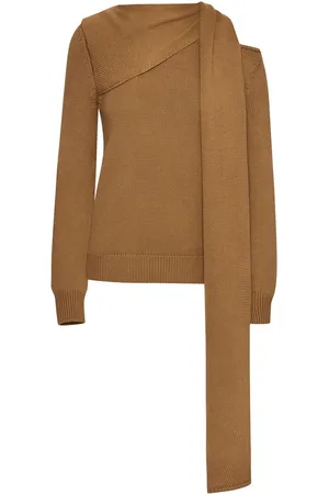 Oscar de la Renta Maglione drappeggiato