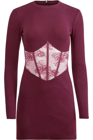FLEUR DU MAL Abito Bouquet con pizzo