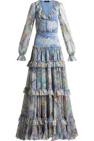Etro Abito lungo a fiori