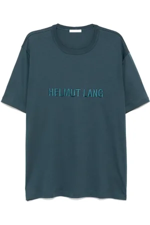 Helmut Lang T-shirt con logo ricamato