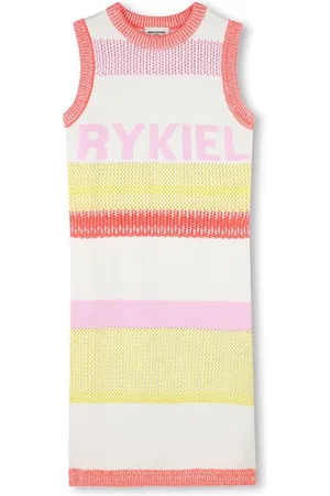 Sonia Rykiel Enfant Abito midi con ricamo
