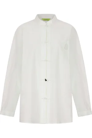 SHANGHAI TANG Blusa con colletto rialzato x Chen Man