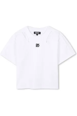 DKNY T-shirt con cut-out