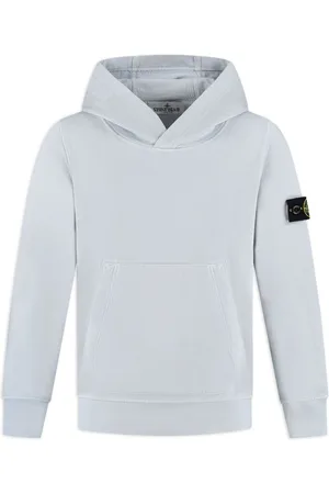 Stone Island Felpa con cappuccio e motivo Compass