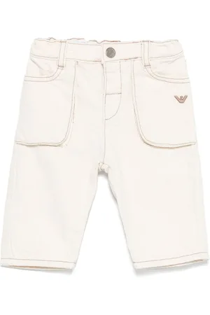 Emporio Armani Pantaloni con ricamo