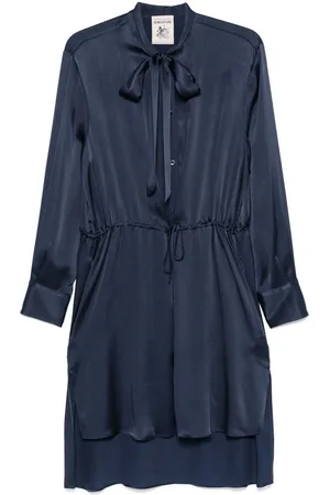 SEMICOUTURE Abito midi in raso