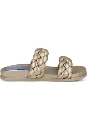 Blue Bird Sandali slides in pelle
