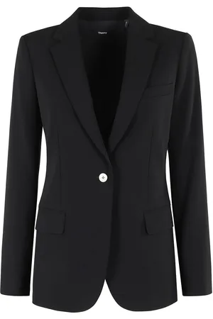 THEORY Blazer con revers a lancia