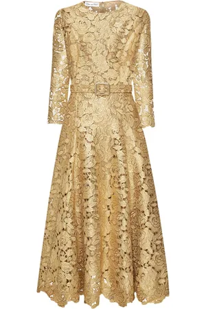 Oscar de la Renta Abito Guipure
