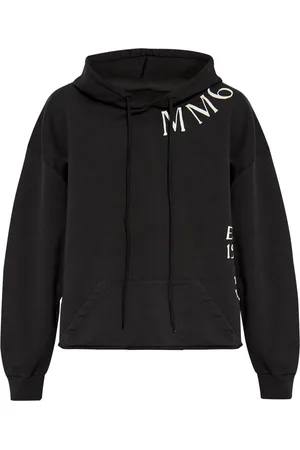 Maison Margiela Felpa con cappuccio e logo